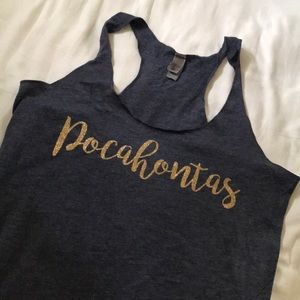 Pocahontas muscle tee